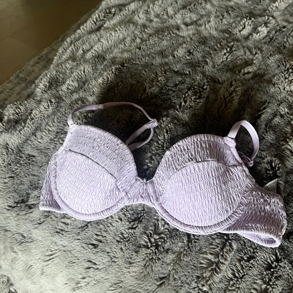 Purple Bikini Top